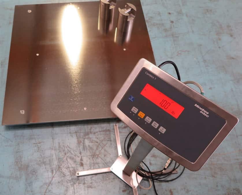 Harsh-Environment Floor Scale