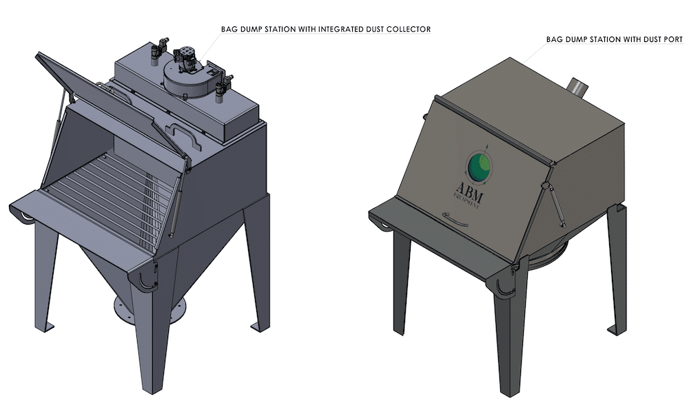 Bag Break Stations 5 Bag Dump Stations