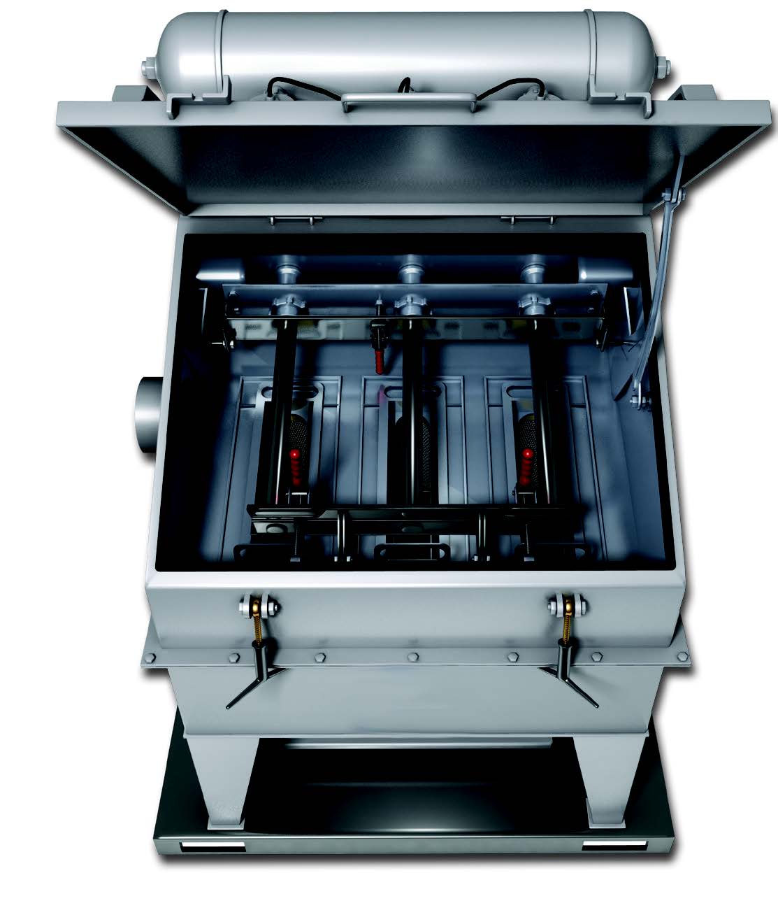 Cartridge Dust Collectors 2 SpaceSaver with lid open